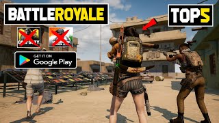 Full Top5 Best Battle Royale Games For Android 2023🥰🔥| High Graphics (Online) Update