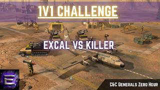 ExCaL vs Killer | AKA 1v1 Challenge | C&C Zero Hour