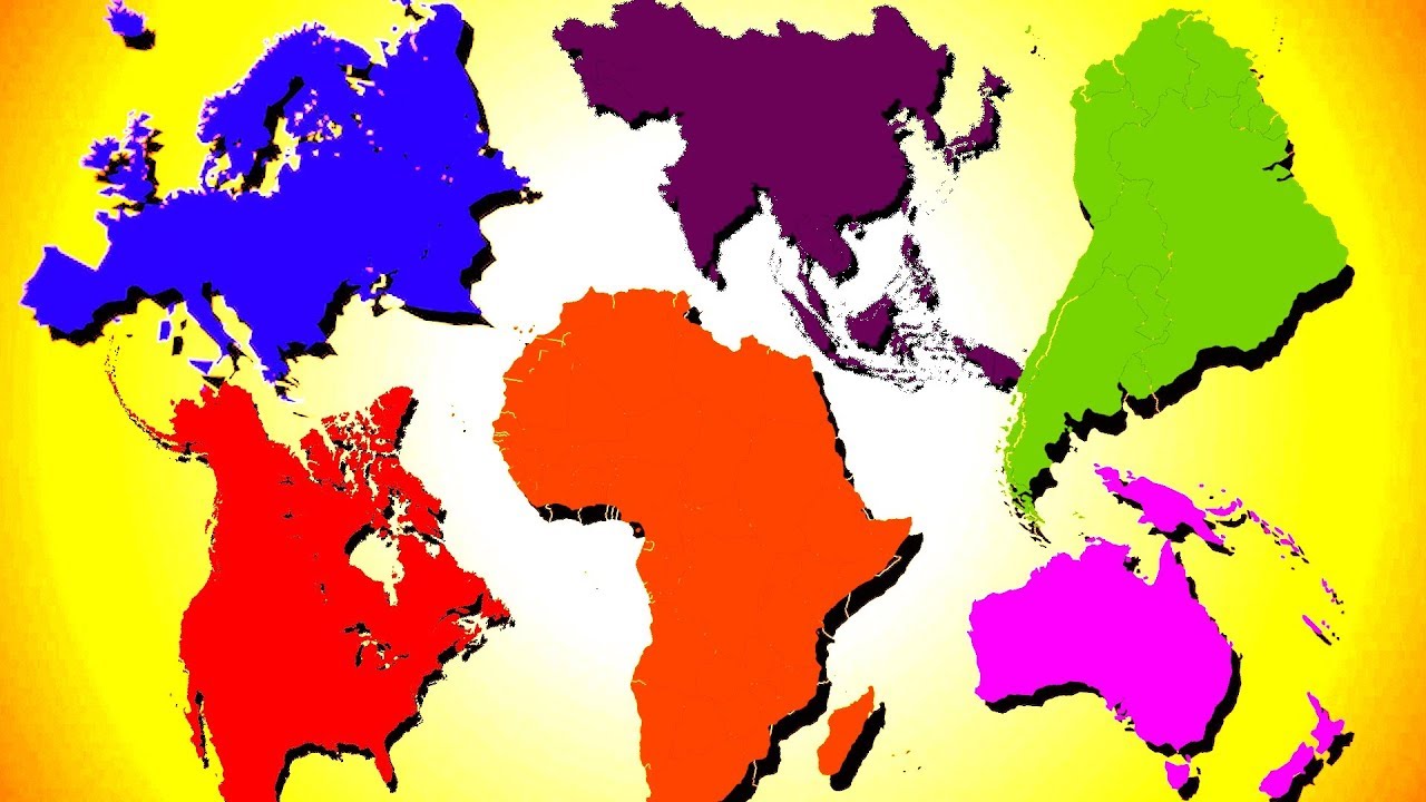 Continents vs Continents! (Eurasia, Americas, Africa, Australia ...