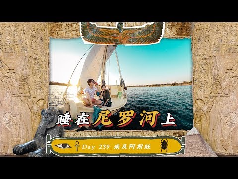 【旅居Day239】包一艘古代“画舫”，睡在尼罗河上，漂流2天一夜！