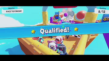 Stumble Guys - Gameplay Walkthrough Part 1 - Tutorial and First Crown Win (iOS, Android)