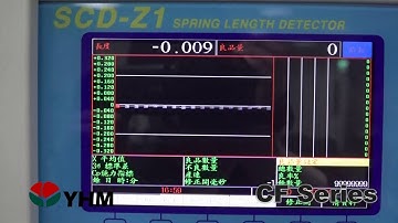 CNC Spring Machine CF-310-W.D. 0.4mm-Compression Spring - YHM