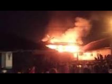 Kebakaran Di Medan Sumatera Utara