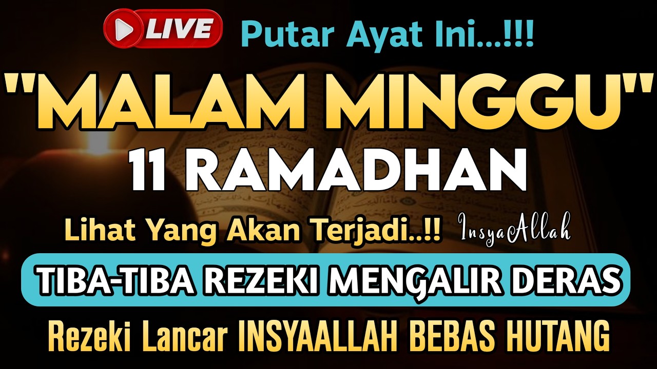 🔴LANGSUNG DIKABULKAN..‼️CUKUP PUTAR SEKALI DAN DENGARKAN, 100 RIBU MALAIKAT TURUN | REZEKI LANCAR