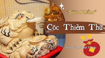 Báo Giá Siêu Phẩm: Cóc Thiềm Thừ Tài Lộc | Tượng Gỗ Đẹp