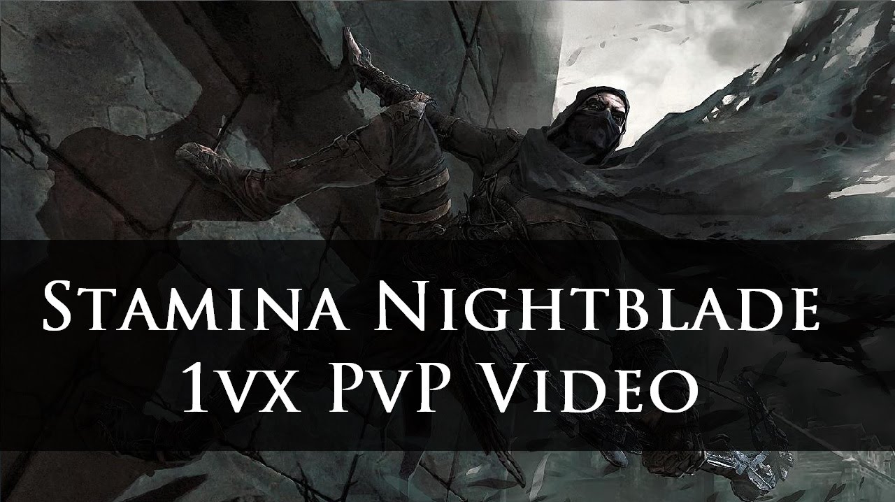 Elder Scrolls Online Stamina Nightblade Pvp Build Elder Scrolls Online Stamina Nightblade Pvp Build
