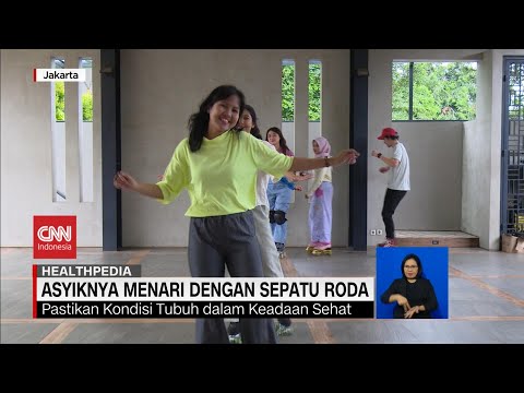 Asyiknya Menari dengan Sepatu Roda