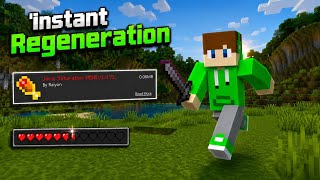 Regeneration Like Java 🤯Addon for Minecraft MCPE 1.21–1.26+ | Java Regeneration Feature in Bedrock!