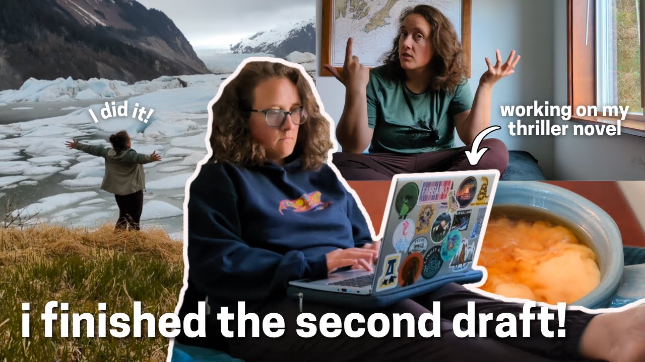 let's finish writing the second draft of my novel 📖 - YouTube