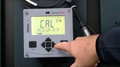 SE 715 Oxygen Sensor Calibration with Stratos Evo Transmitter