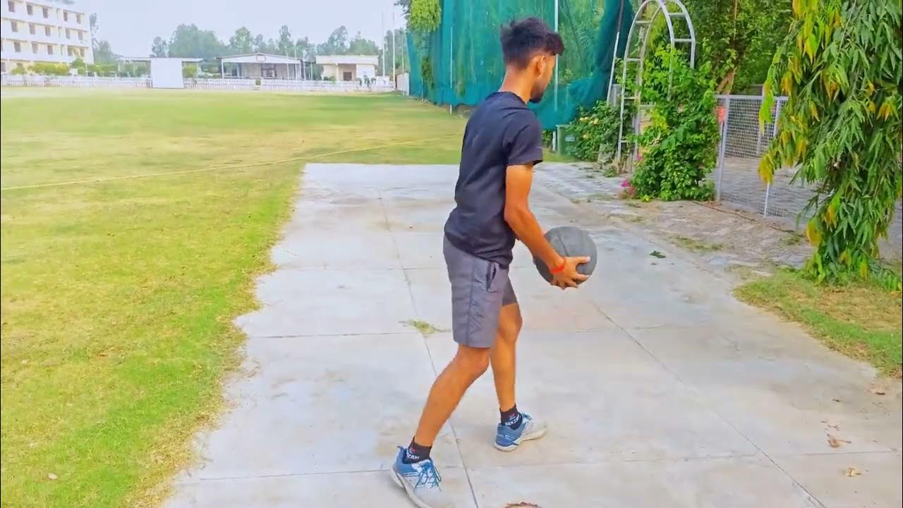 fast bowling 4kg medicine ball exercises // bowling exercise// madicine
