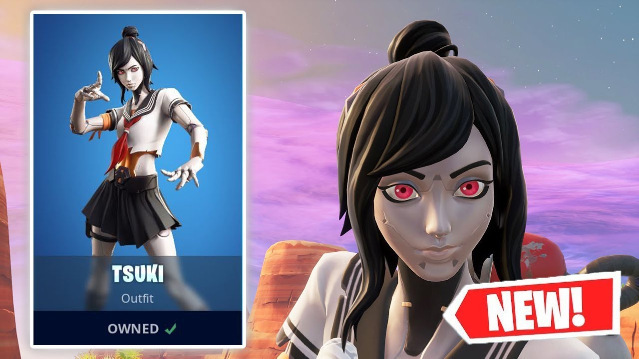 Fortnite skin tsuki