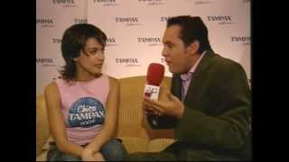 VERÓNICA SÁNCHEZ PRESENTA TAMPONES TAMPAX CON FERNANDO ROZO.