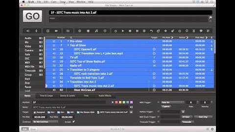 QLAB Renumbering a Cue Sequence