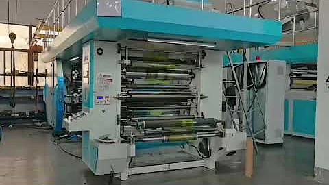 6-Color CI Type Flexo Printing Machine for BOPP Films