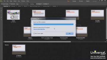 Publishing Your Site to the Web Using Adobe Muse Tutorial