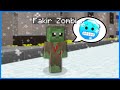 FAKİR ZOMBİ SOĞUKTAN DONDU! 😱 - Minecraft