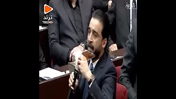 فيديو مسرب لـ الحلبوسي يتحدث فيه عن قرار سحب القوات الأجنبية من العراق ماذا قال 