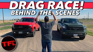2020 Chevy Silverado vs Toyota Tundra Drag Race Preview: Which of These Off-Roaders RULES The Road? screenshot 5