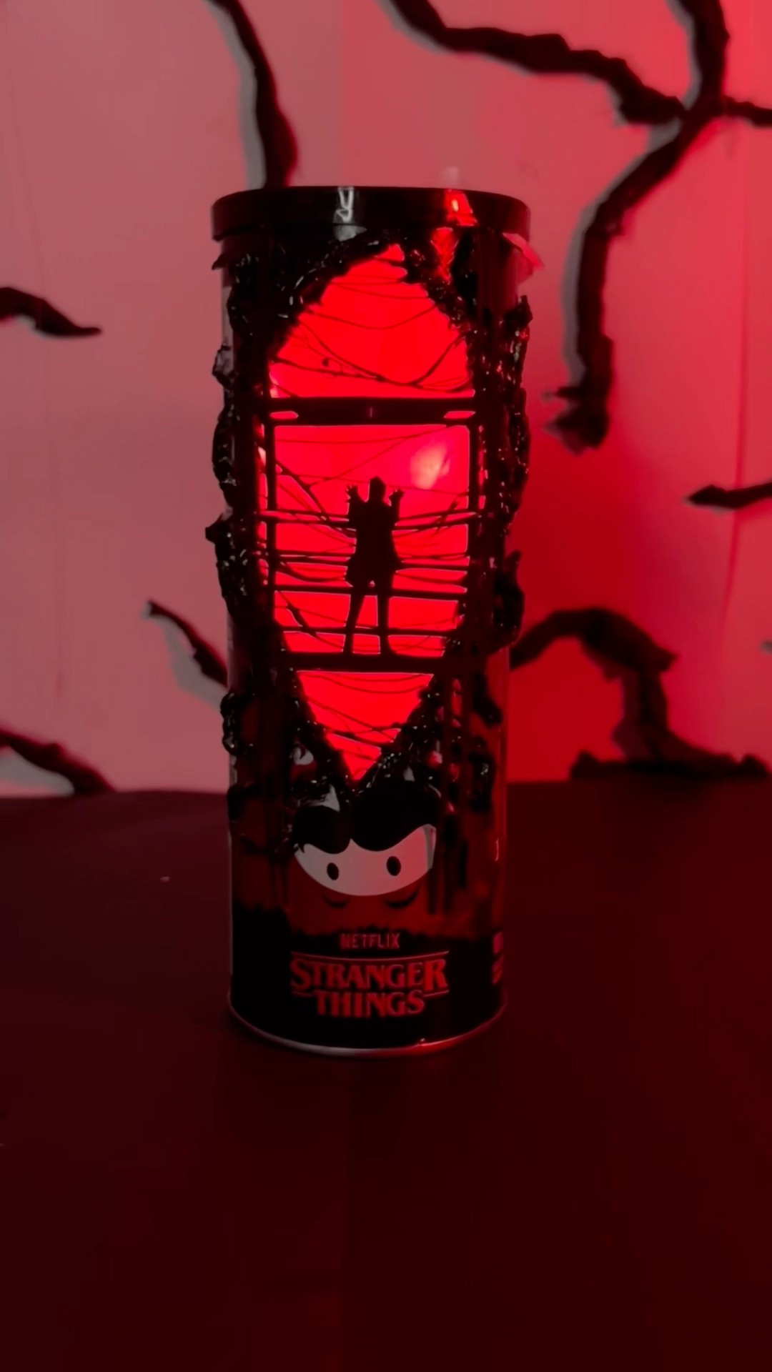 DIY Eleven Gate Lamp ❤️💡 #shorts #art #strangerthings #eleven