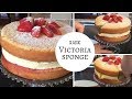 Classic Victoria Sponge Cake 🍰 Recipe & Cook with me
