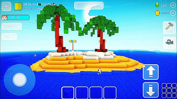 Building BEACH island in BLOCK CRAFT 3D Building Simulator | ME BLOCKS PAKISTAN 🇵🇰