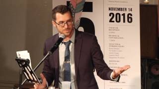 Benjamin Samuel Introducing B.J. Novak and Ben Greenman at 2016 5 Under 35 Celebration
