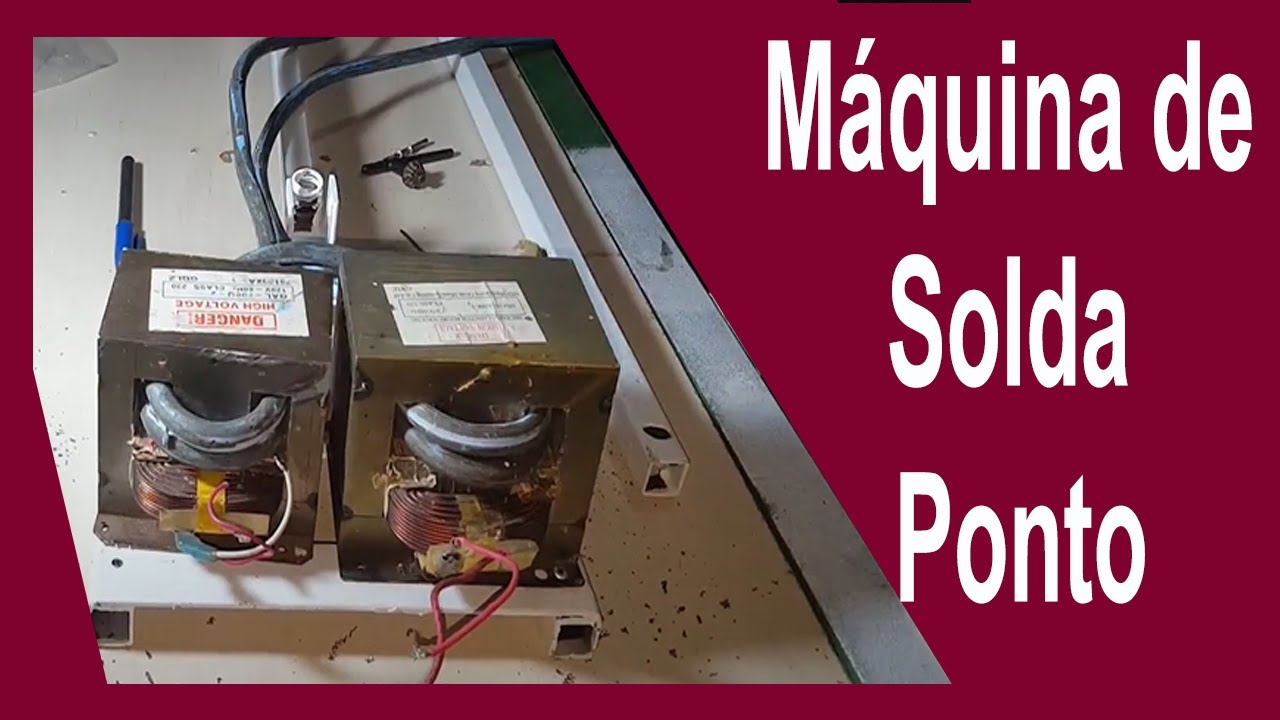 Máquina de Solda Ponto (Vídeo Completo passo a passo)