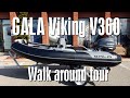Gala viking v360 blackgray edition  12 ft long luxury rib  walk around tour