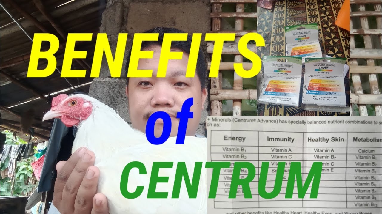BENEFITS of CENTRUM YouTube