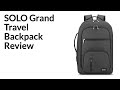 Solo grand travel backpack review