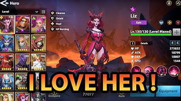 Infinite Magicraid : ULTIMATE LIZ BUILD ! EARLY - LATE GAME !!!