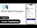 React Native #5 – Form Validation Made Easy