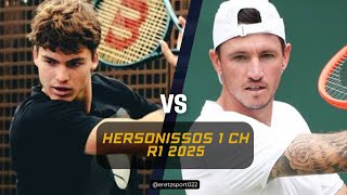 Hersonissos 1 Challenger 2025 R1: Pavlos Tsitsipas [WC] vs. Dennis Novak Highlights
