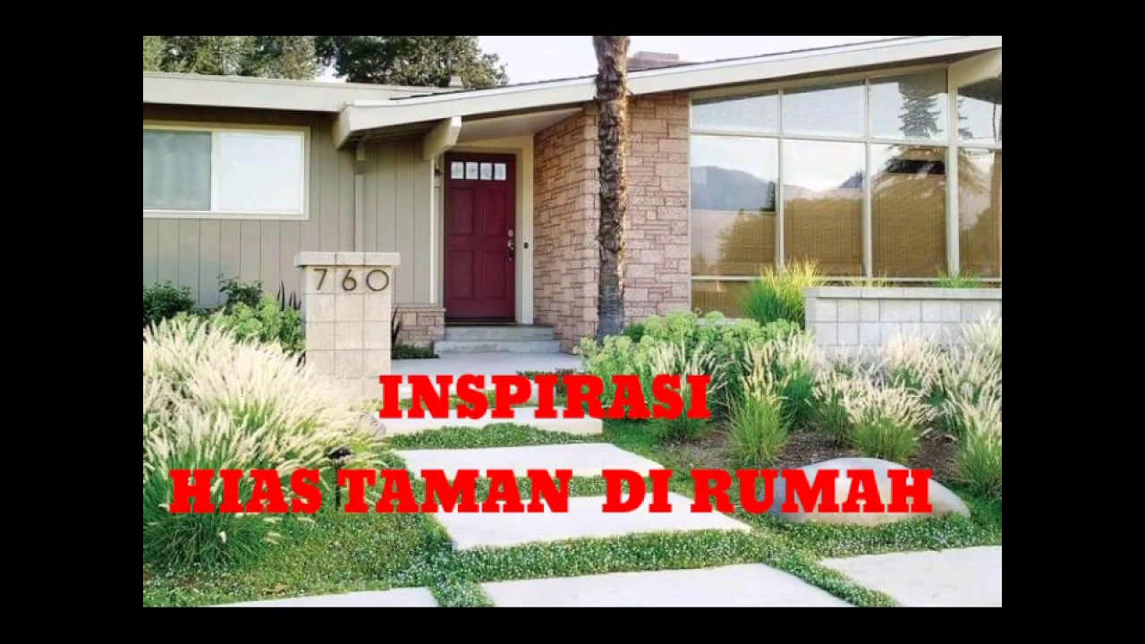 INSPIRASI UNTUK DEKORASI  TAMAN  RUMAH ANDA YouTube