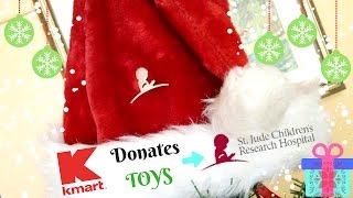 Filling Kmart Carts with TOYS for St Jude Children's Research Hospital with Marlo Thomas!