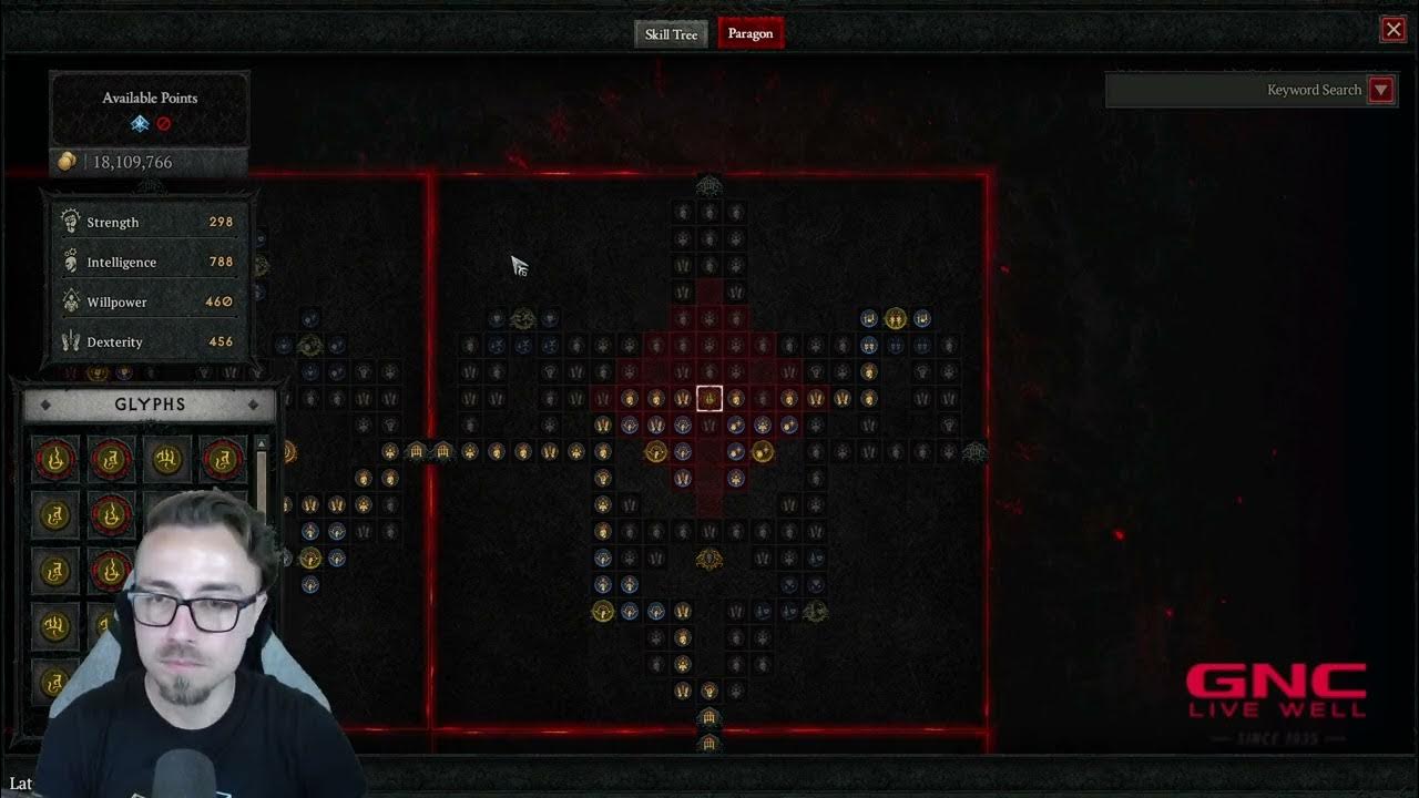 Bone spear Decrepify Paragon board Diablo IV Daily Clips YouTube