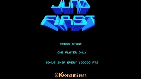 Juno First - Arcade - Konami 1983