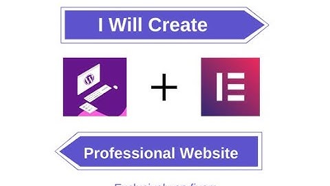 I will create wordpress website using elementor pro,fix bug in 8hrs