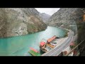 【ボスニア・ヘルツェゴビナ】サラエボ→モスタルの鉄道（車窓風景）Railroad from Sarajevo to Mostar in Bosnia and Herzegovina