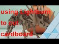 how to cut with Lightburn and Comgrow Z1 Falcon laser engraver