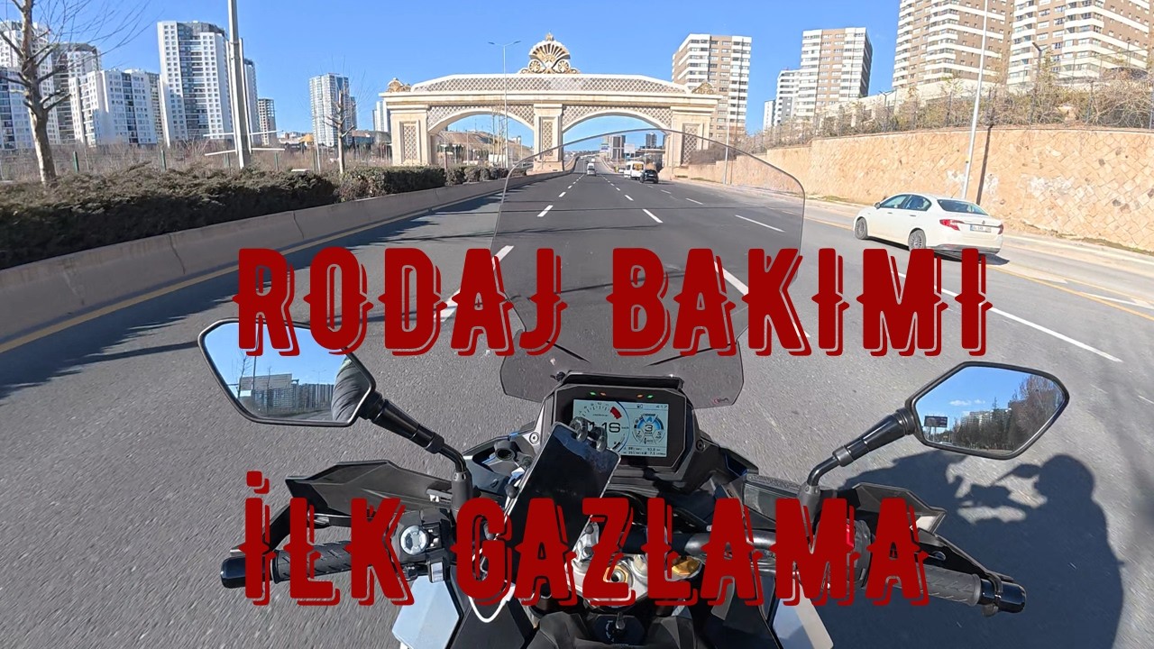 RODAJ BAKIM - İLK GAZLAMA - SUZUKI GSX S1000 GX