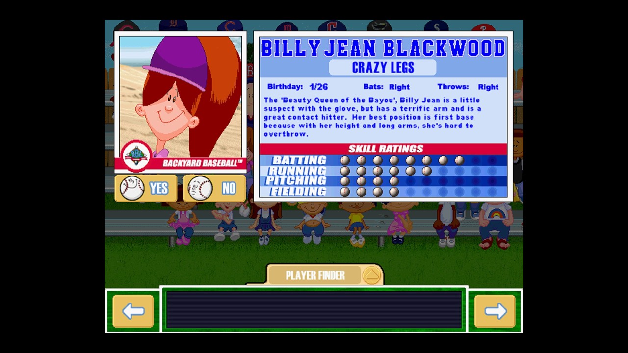 Backyard Baseball'01 Remaster Batting Practice 6