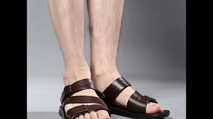 🌟【MEN'S STYLISH LEATHER SANDALS WITH COMFORT AND VERSATILITY】🌟 #shoes #fashion #sandals #streetwear