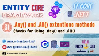 31 EntityFramework Core .NET 7 - Book App - Checks for with .Any() vs .All() #dotnet7