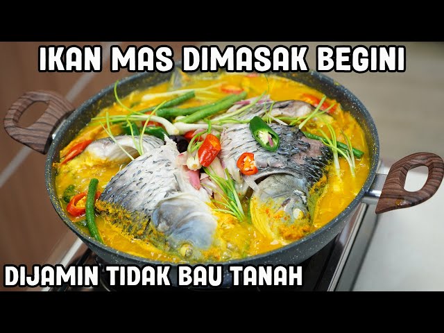 Ikan Mas Dimasak Seperti Ini Dijamin Tidak Bau Tanah - ARSIK IKAN MAS class=