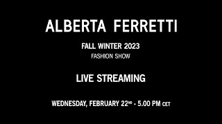 Alberta Ferretti Fall Winter 2023 Fashion Show