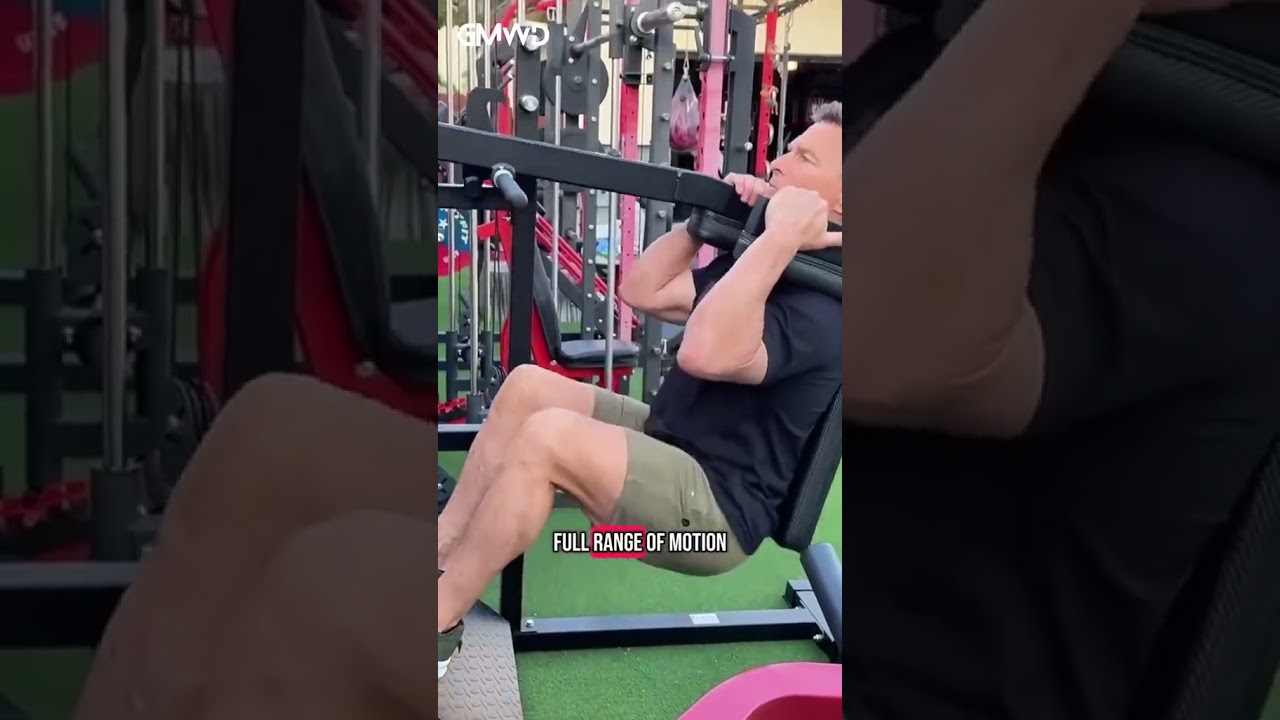 Upgraded Structure for Enhanced Durability | GMWD Pendulum Squat Machine PS01