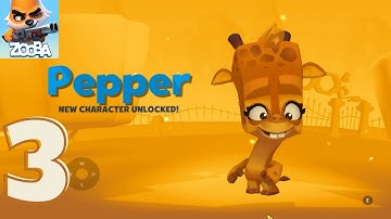 Zooba Zoo Battle Royale Game - Gameplay Walkthrough Part 3  (iOS, Android)