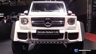 2018 Mercedes Maybach G650 Landaulet - Exterior Interior Walkaround -Debut  2017 Geneva Motor Show